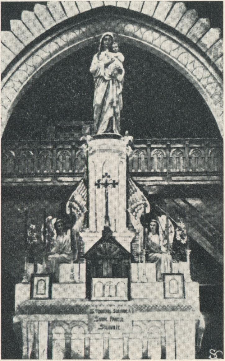 Marijos altorius Šiluvos koplyčioje