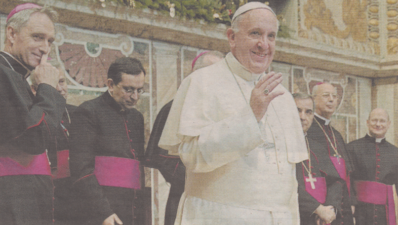 Popiežius Pranciškus pasmerkė abortus